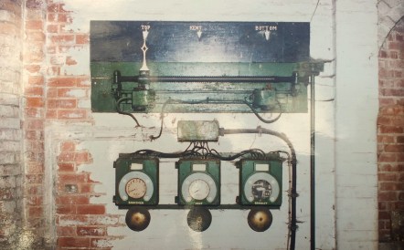 Water shaft electric winding indicator