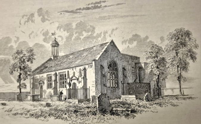 Engraving of Attercliffe Chapel